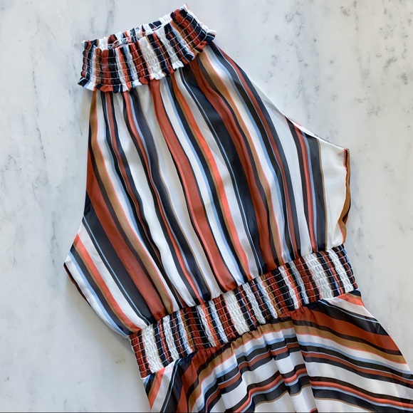 Stripe Boho High Low Dress - Picture 11 of 13